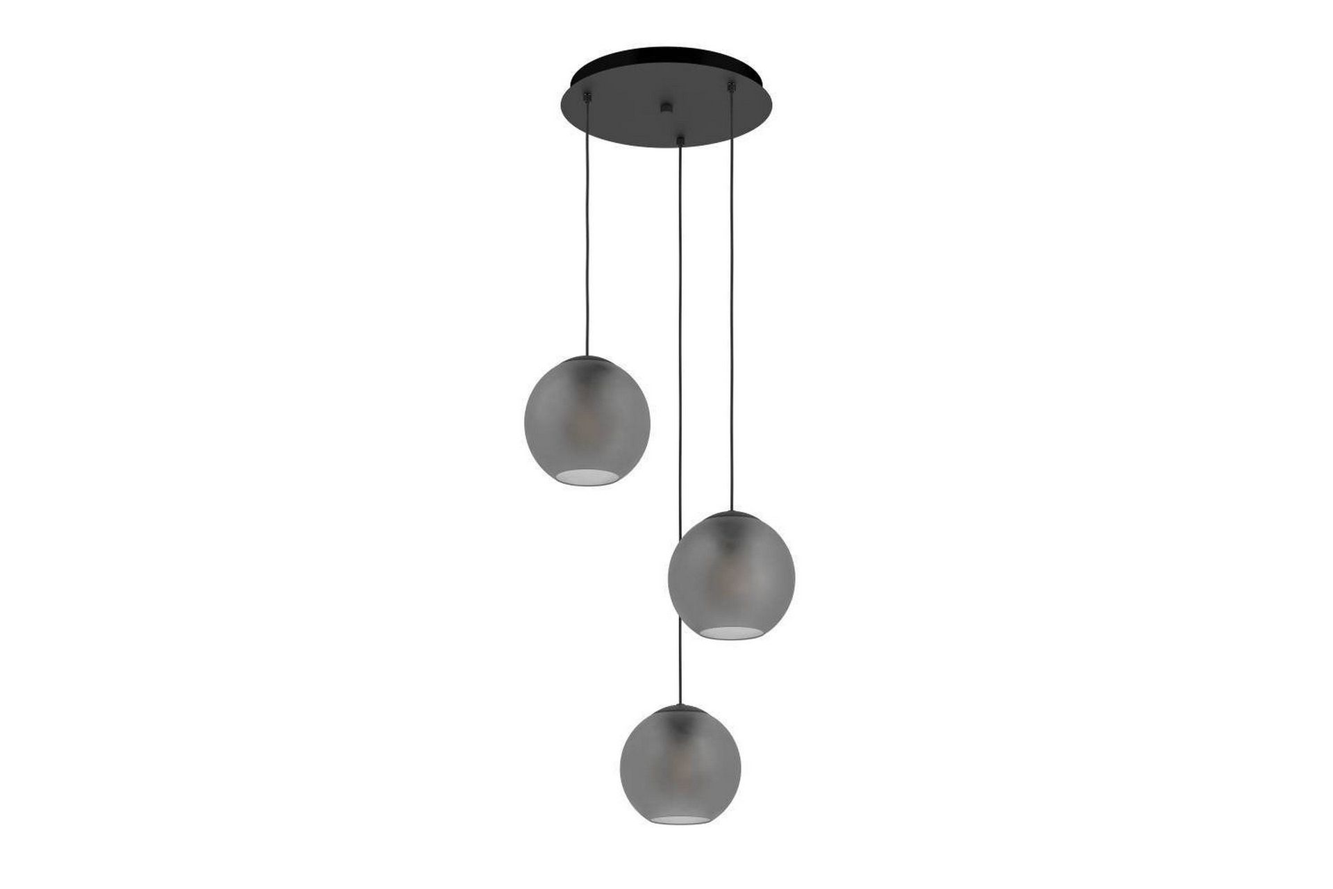 Takpendel Eglo Arangona Svart/Grå Pendel med 3 Lamper -