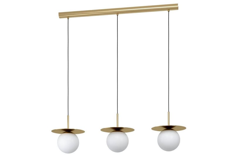 Takpendel Eglo Arenales Messing/Opalhvit med 3 Lamper - Belysning - Innendørsbelysning & Lamper - Taklampe - Pendellamper & Hengelamper
