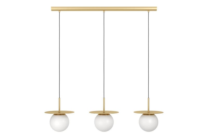 Takpendel Eglo Arenales Messing/Opalhvit med 3 Lamper - Belysning - Innendørsbelysning & Lamper - Taklampe - Pendellamper & Hengelamper
