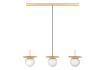 Takpendel Eglo Arenales Messing/Opalhvit med 3 Lamper - Belysning - Innendørsbelysning & Lamper - Taklampe - Pendellamper & Hengelamper