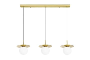 Takpendel Eglo Arenales Messing/Opalhvit med 3 Lamper - Belysning - Innendørsbelysning & Lamper - Taklampe - Pendellamper & Hengelamper