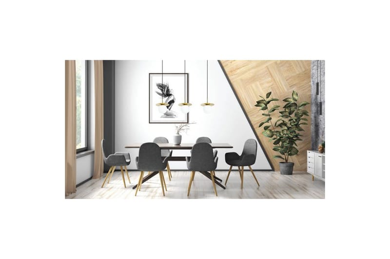 Takpendel Eglo Arenales Messing/Opalhvit med 3 Lamper - Belysning - Innendørsbelysning & Lamper - Taklampe - Pendellamper & Hengelamper