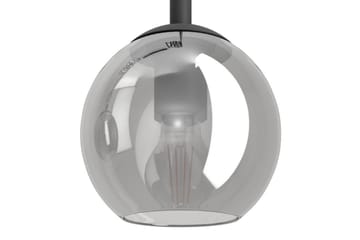 Takpendel Eglo Argallo Svart/Gjennomsiktig med 4 Lamper - Belysning - Innendørsbelysning & Lamper - Taklampe - Pendellamper & Hengelamper