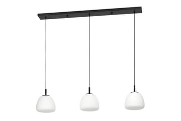 Takpendel Eglo Balmes Svart/Opalhvit med 3 Lamper - Belysning - Innendørsbelysning & Lamper - Taklampe - Pendellamper & Hengelamper