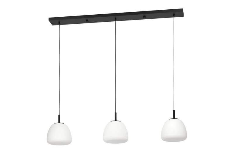 Takpendel Eglo Balmes Svart/Opalhvit med 3 Lamper - Belysning - Innendørsbelysning & Lamper - Taklampe - Pendellamper & Hengelamper