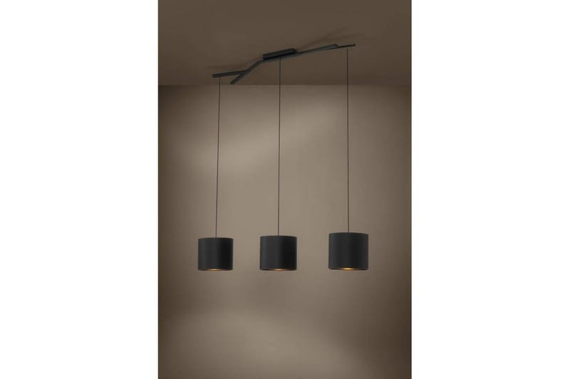 Takpendel Eglo Balnario Svart med 3 Lamper - Belysning - Innendørsbelysning & Lamper - Taklampe - Pendellamper & Hengelamper