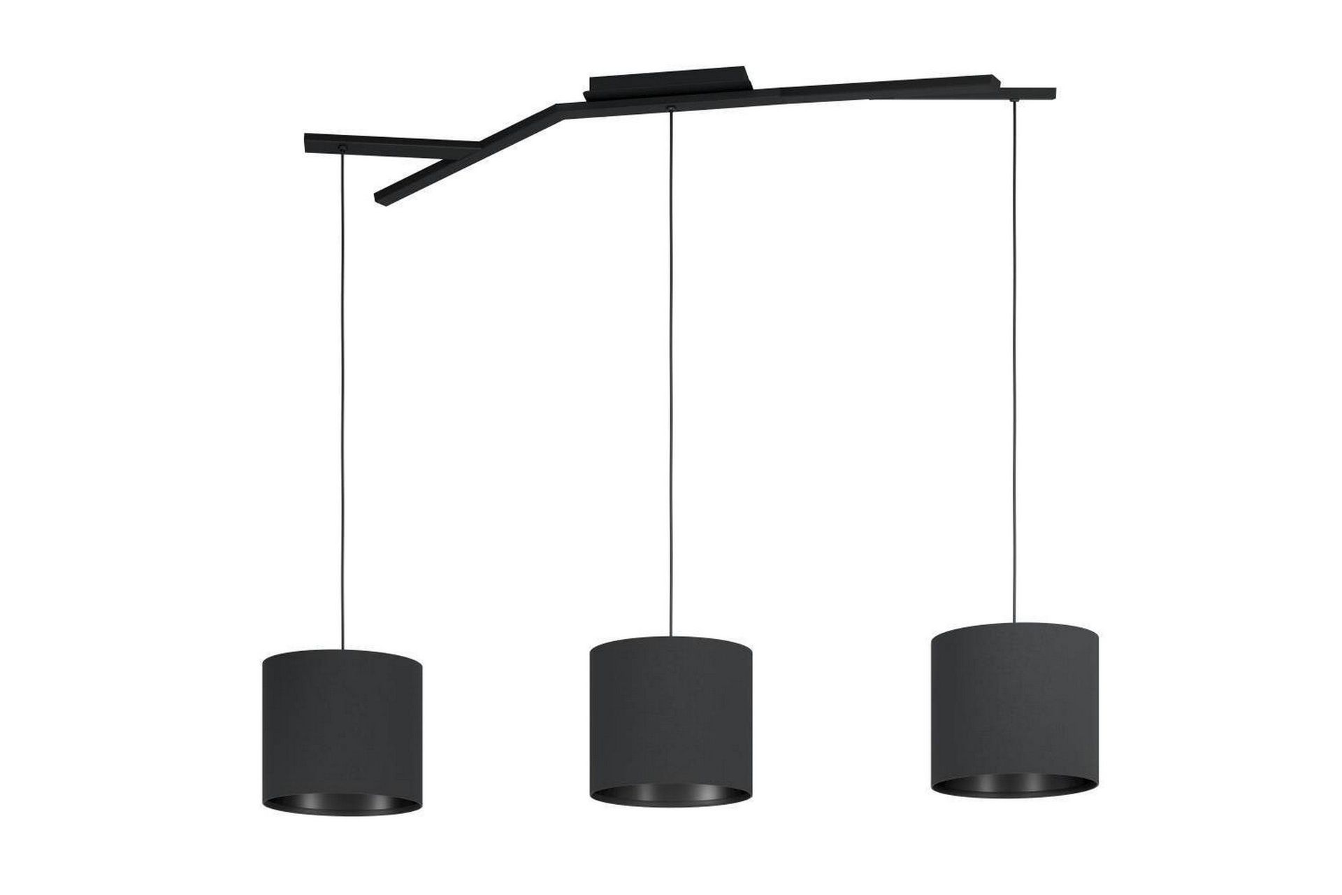 Takpendel Eglo Balnario Svart med 3 Lamper -