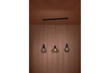 Takpendel Eglo Basidano Svart med 3 Lamper - Belysning - Innendørsbelysning & Lamper - Taklampe - Pendellamper & Hengelamper