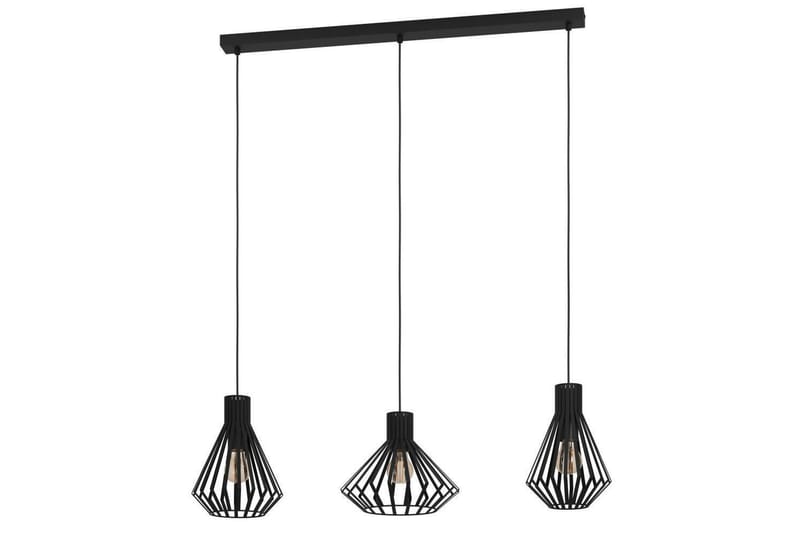 Takpendel Eglo Basidano Svart med 3 Lamper - Belysning - Innendørsbelysning & Lamper - Taklampe - Pendellamper & Hengelamper
