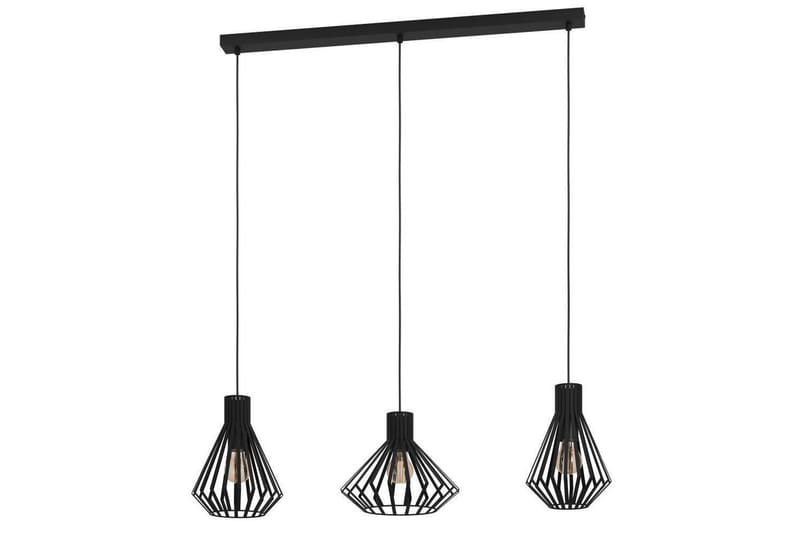 Takpendel Eglo Basidano Svart med 3 Lamper, undefined