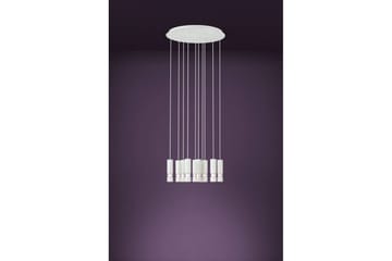 Takpendel Eglo Bernabeta Hvit Rundell med 10 Lamper - Belysning - Innendørsbelysning & Lamper - Taklampe - Pendellamper & Hengelamper