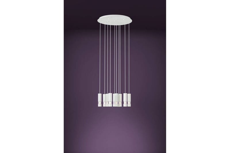 Takpendel Eglo Bernabeta Hvit Rundell med 10 Lamper - Belysning - Innendørsbelysning & Lamper - Taklampe - Pendellamper & Hengelamper