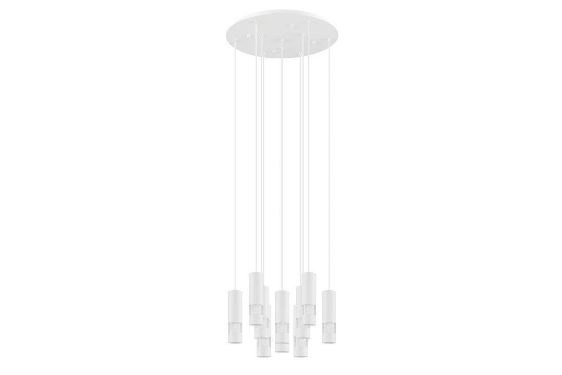 Takpendel Eglo Bernabeta Hvit Rundell med 10 Lamper -