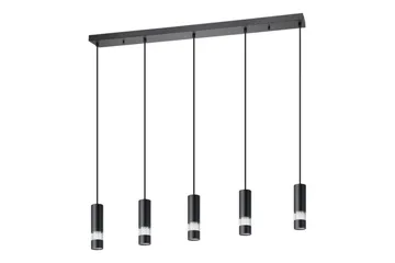 Takpendel Eglo Bernabeta Svart med 5 Lamper - Belysning - Innendørsbelysning & Lamper - Taklampe - Pendellamper & Hengelamper