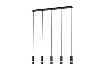 Takpendel Eglo Bernabeta Svart med 5 Lamper - Belysning - Innendørsbelysning & Lamper - Taklampe - Pendellamper & Hengelamper