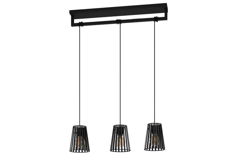 Takpendel Eglo Bogota Svart med 3 Lamper - Belysning - Innendørsbelysning & Lamper - Taklampe - Pendellamper & Hengelamper