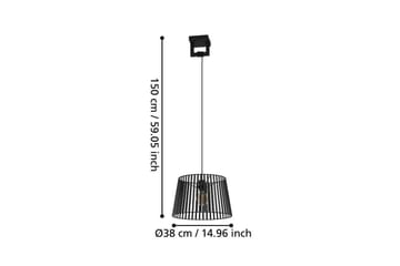 Takpendel Eglo Bogota Svart - Belysning - Innendørsbelysning & Lamper - Taklampe - Pendellamper & Hengelamper