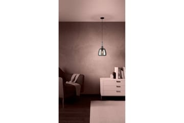 Takpendel Eglo Bovino Svart/Gjennomsiktig - Belysning - Innendørsbelysning & Lamper - Taklampe - Pendellamper & Hengelamper