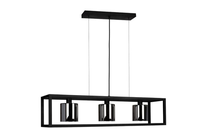 Takpendel Eglo Brisling Svart/Transparent Ramme med 3 Lamper - Belysning - Innendørsbelysning & Lamper - Taklampe - Pendellamper & Hengelamper