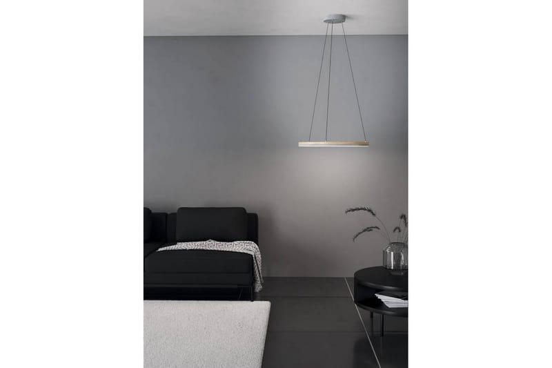 Takpendel Eglo Cadinaro Grå/Tre Rundell - Belysning - Innendørsbelysning & Lamper - Taklampe - Pendellamper & Hengelamper