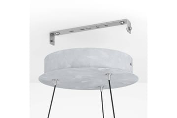 Takpendel Eglo Cadinaro Grå/Tre Rundell - Belysning - Innendørsbelysning & Lamper - Taklampe - Pendellamper & Hengelamper