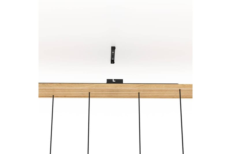 Takpendel Eglo Camarioca Svart/Tre med 5 Lamper - Belysning - Innendørsbelysning & Lamper - Taklampe - Pendellamper & Hengelamper