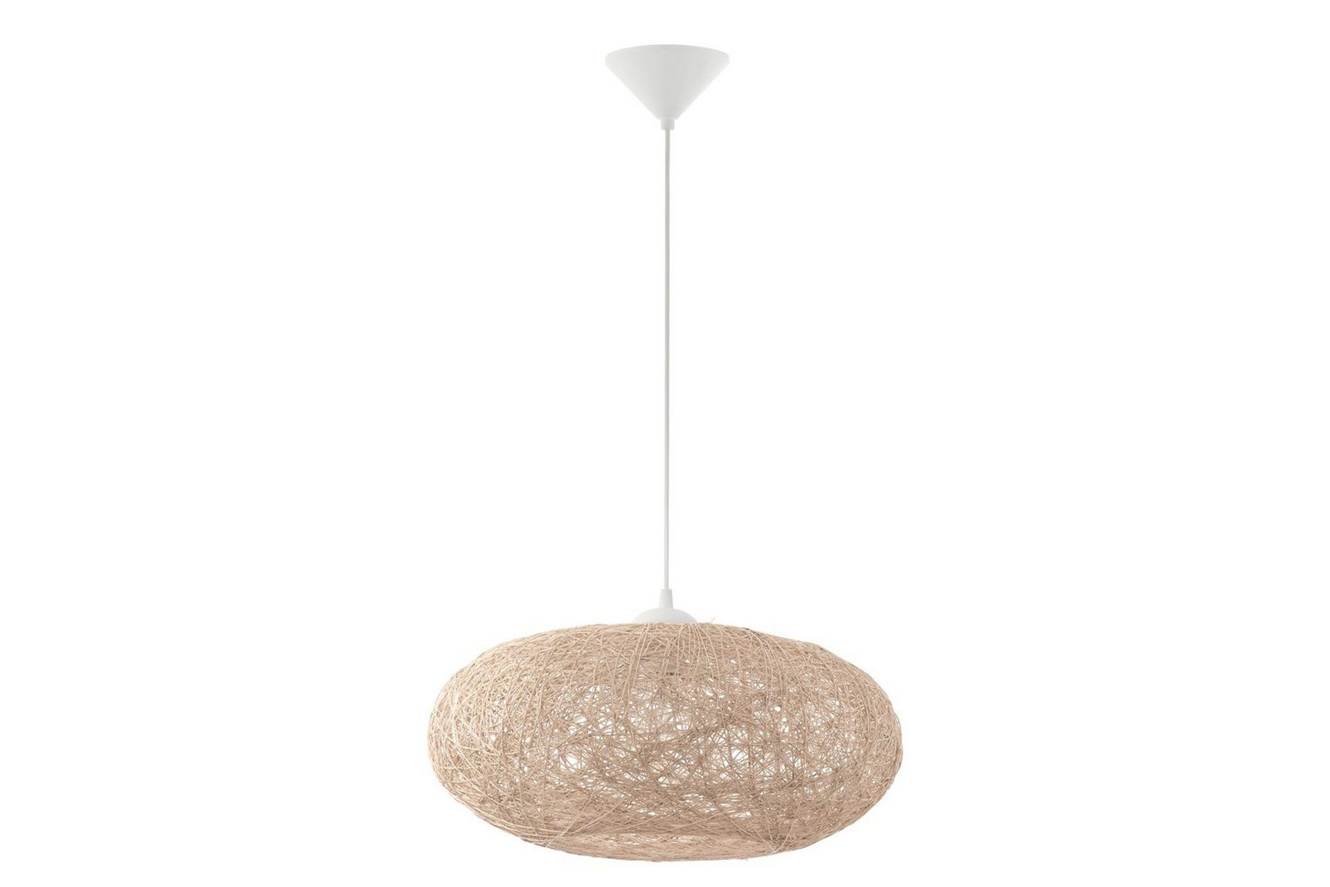 Takpendel Eglo Campilo hvit beige - Beige/Hvit