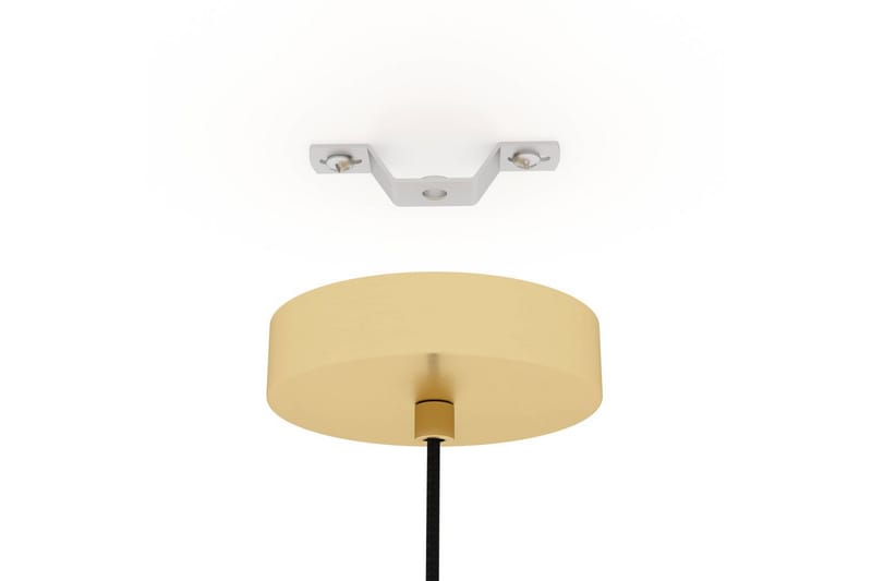 Takpendel Eglo Caprarola - Beige/Messing - Belysning - Innendørsbelysning & Lamper - Taklampe - Pendellamper & Hengelamper