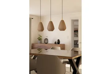 Takpendel Eglo Caprarola med 3 Lamper - Messing - Belysning - Innendørsbelysning & Lamper - Taklampe - Pendellamper & Hengelamper