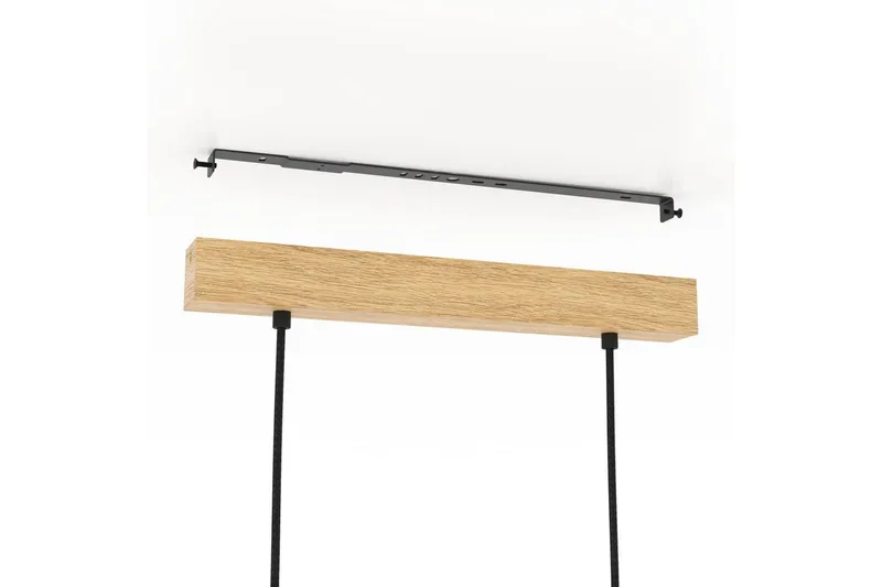 Takpendel Eglo Castralvo - Svart/Brun - Belysning - Innendørsbelysning & Lamper - Taklampe - Pendellamper & Hengelamper