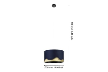 Takpendel Eglo Casuarita Blå/Gull - Belysning - Innendørsbelysning & Lamper - Taklampe - Pendellamper & Hengelamper