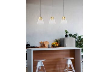 Takpendel Eglo Cerasella med 3 Lamper - Messing/Gull - Belysning - Innendørsbelysning & Lamper - Taklampe - Pendellamper & Hengelamper