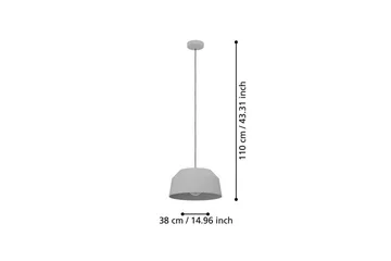 Takpendel Eglo Contrisa - Grå - Belysning - Innendørsbelysning & Lamper - Taklampe - Pendellamper & Hengelamper