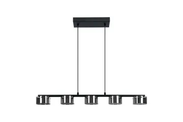 Takpendel Eglo Copillos Svart/Transparent med 5 Lamper - Belysning - Innendørsbelysning & Lamper - Taklampe - Pendellamper & Hengelamper