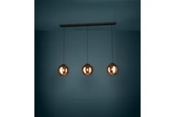Takpendel Eglo Cordoba Svart/Kobber med 3 Lamper - Belysning - Innendørsbelysning & Lamper - Taklampe - Pendellamper & Hengelamper