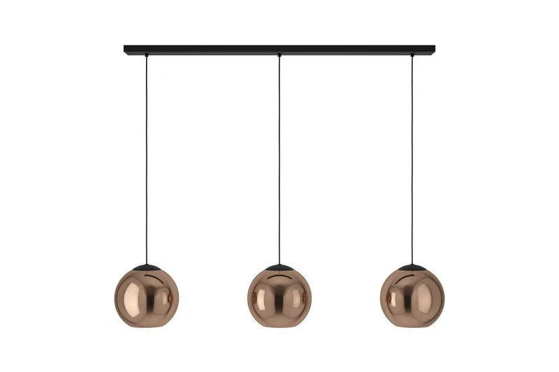 Takpendel Eglo Cordoba Svart/Kobber med 3 Lamper - Belysning - Innendørsbelysning & Lamper - Taklampe - Pendellamper & Hengelamper