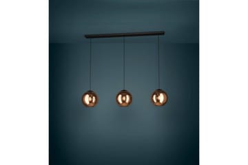 Takpendel Eglo Cordoba Svart/Kobber med 3 Lamper - Belysning - Innendørsbelysning & Lamper - Taklampe - Pendellamper & Hengelamper