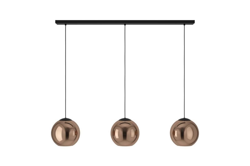 Takpendel Eglo Cordoba Svart/Kobber med 3 Lamper - Belysning - Innendørsbelysning & Lamper - Taklampe - Pendellamper & Hengelamper