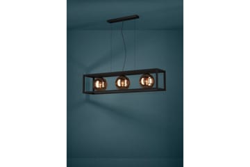 Takpendel Eglo Cordoba Svart/Kobber Ramme med 3 Lamper - Belysning - Innendørsbelysning & Lamper - Taklampe - Pendellamper & Hengelamper
