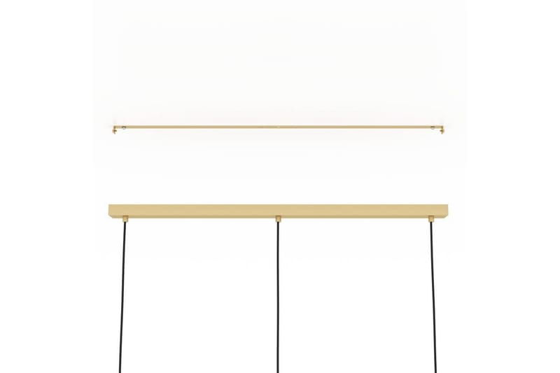 Takpendel Eglo Corojal Cappuccino/Messing med 3 Lamper - Belysning - Innendørsbelysning & Lamper - Taklampe - Pendellamper & Hengelamper