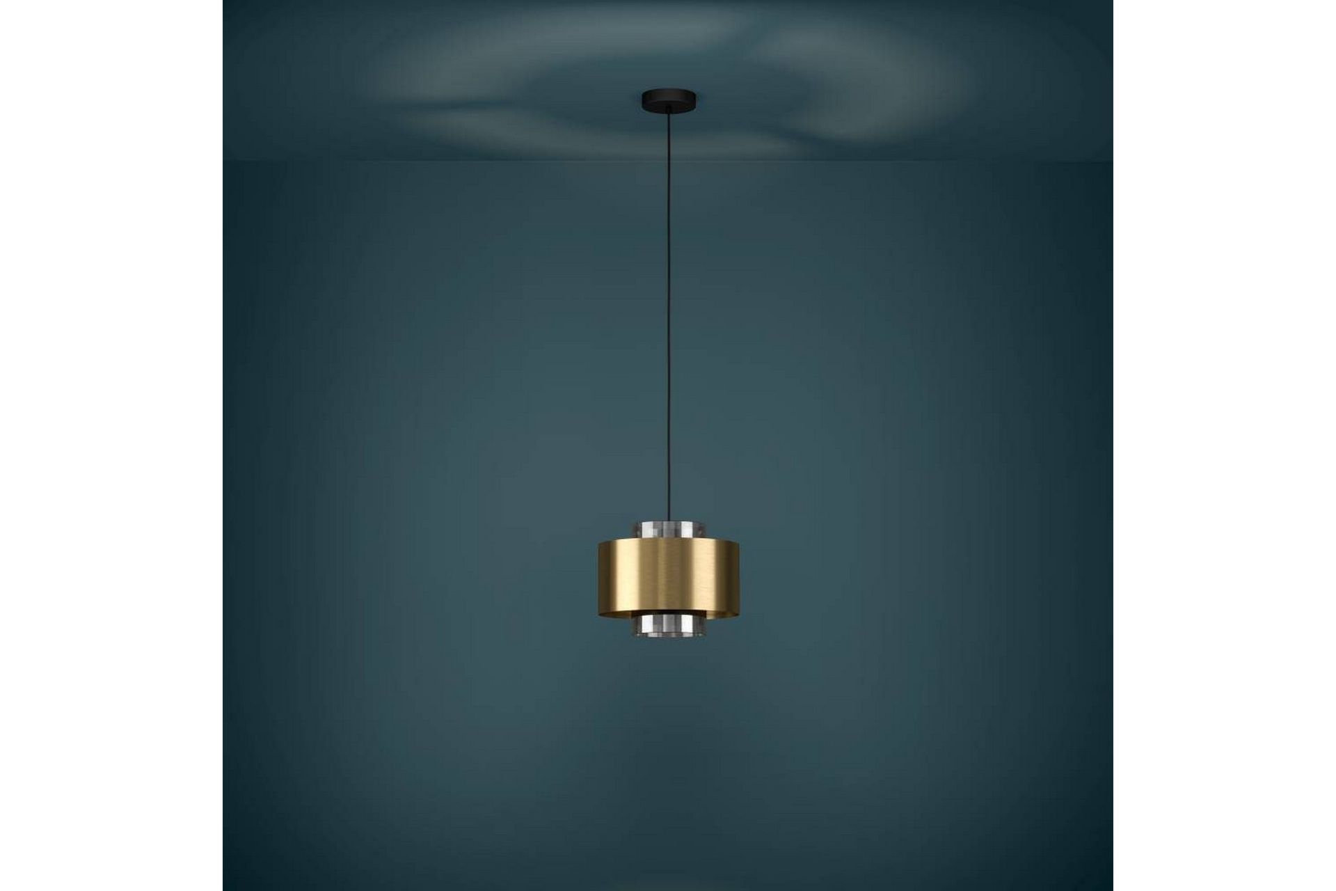 Takpendel Eglo Duglia Transparent/Gull - Belysning - Innendørsbelysning & Lamper - Taklampe - Pendellamper & Hengelamper