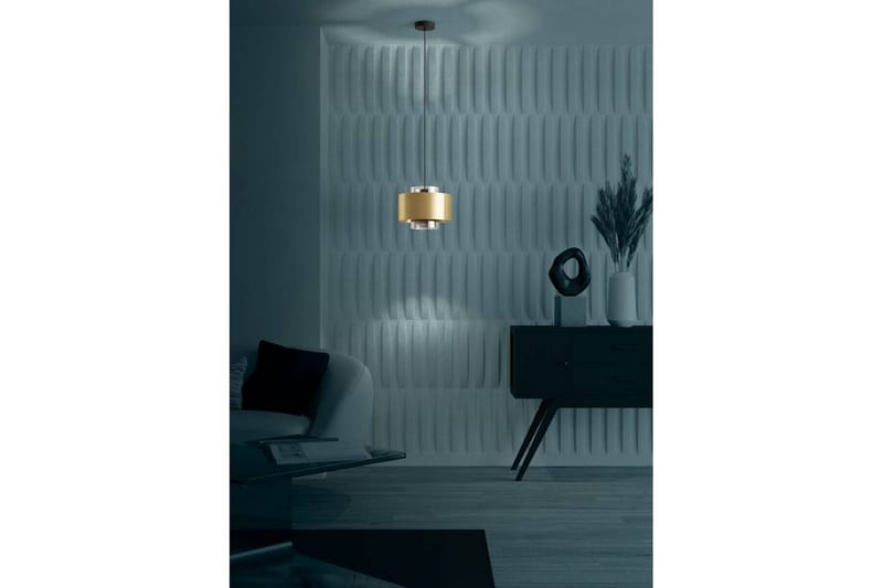 Takpendel Eglo Duglia Transparent/Gull - Belysning - Innendørsbelysning & Lamper - Taklampe - Pendellamper & Hengelamper