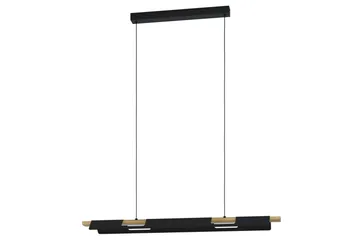 Takpendel Eglo Ermua - Svart/Brun - Belysning - Innendørsbelysning & Lamper - Taklampe - Pendellamper & Hengelamper