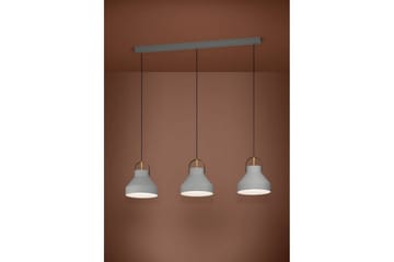 Takpendel Eglo Estepona Grå med 3 Lamper - Belysning - Innendørsbelysning & Lamper - Taklampe - Pendellamper & Hengelamper