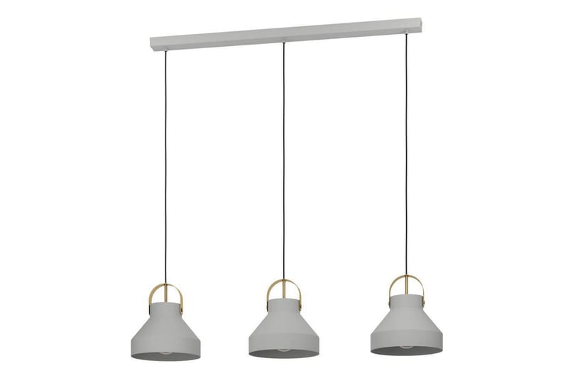 Takpendel Eglo Estepona Grå med 3 Lamper - Belysning - Innendørsbelysning & Lamper - Taklampe - Pendellamper & Hengelamper