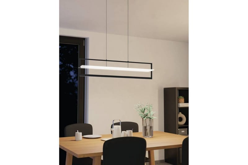 Takpendel Eglo Farneta Svart/Satin Ramme - Belysning - Innendørsbelysning & Lamper - Taklampe - Pendellamper & Hengelamper