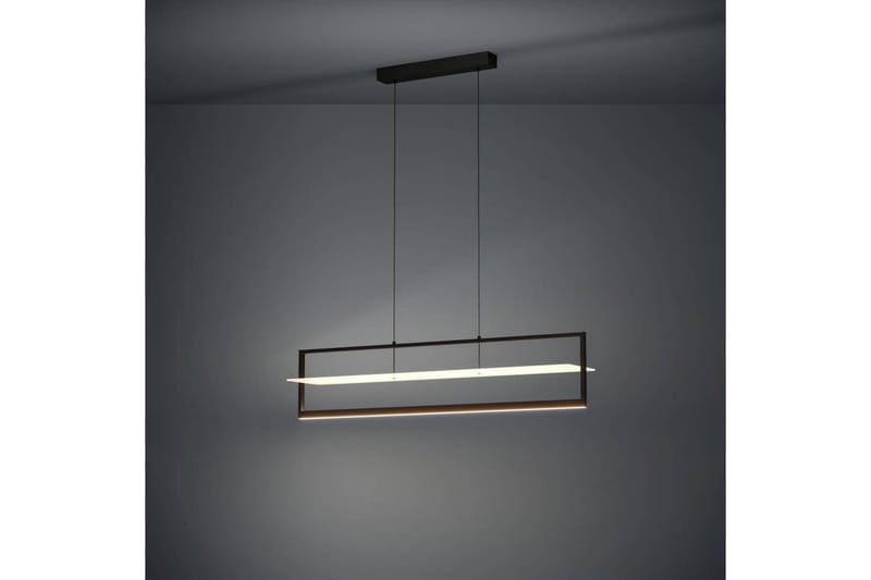 Takpendel Eglo Farneta Svart/Satin Ramme - Belysning - Innendørsbelysning & Lamper - Taklampe - Pendellamper & Hengelamper