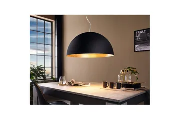 Takpendel Eglo Gaetano 1 Ø530 mm svart, gull - Svart/Gull - Belysning - Innendørsbelysning & Lamper - Taklampe - Pendellamper & Hengelamper