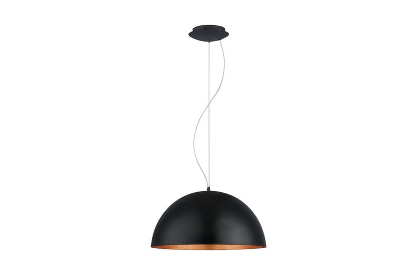 Takpendel Eglo Gaetano 1 Ø530 mm Svart, Kobber - Svart/Kobber - Belysning - Innendørsbelysning & Lamper - Taklampe - Pendellamper & Hengelamper