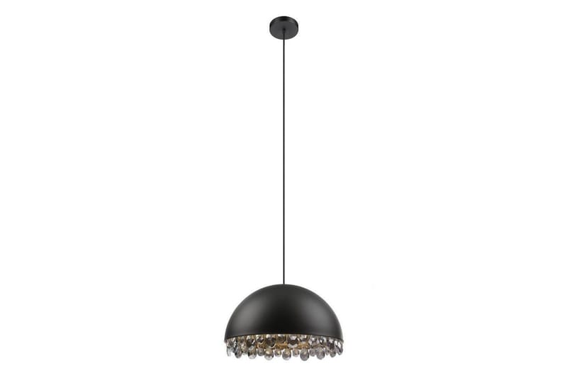 Takpendel Eglo Gaetano 2 Svart/Gull Krystall, undefined